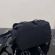 PRADA Medium Nylon Backpack Black 1BZ811 32cm - 4