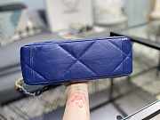 Chanel 19 Handbag Soft Goatskin Medium Navy Blue AS1160 26cm - 3