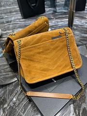YSL Niki Shoulder Bag Yellow 498894 28cm - 5