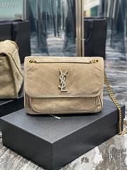 YSL Niki Shoulder Bag Apricot 498894 28cm  - 1