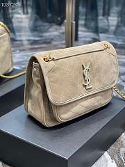 YSL Niki Shoulder Bag Apricot 498894 28cm  - 6