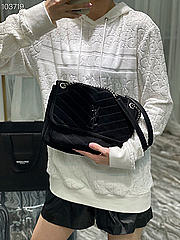 YSL Niki Shoulder Bag Black 498894 28cm 28cm - 3