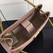 Gucci GG Marmont Matelassé Tote Bag Dusty Pink 453569 36cm - 3