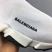 Balenciaga Speed Clear Sole Sneaker White  - 6