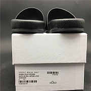 Balenciaga Logo Leather Slip-on Black - 4