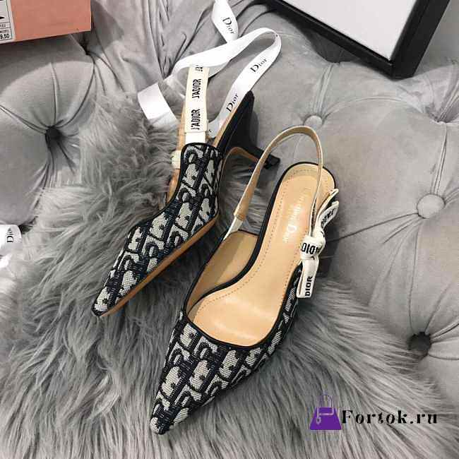 Dior 19ss Black Middle Heel - 1