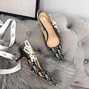 Dior 19ss Black Middle Heel - 3