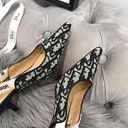Dior 19ss Black Middle Heel - 4