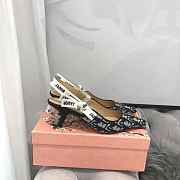 Dior 19ss Black Middle Heel - 5