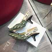 Dior 19ss Green Middle Heel - 5