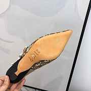 Dior 19ss Brown Middle Heel - 5