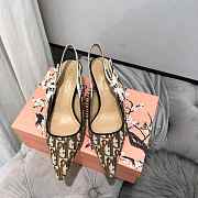 Dior 19ss Brown Middle Heel - 3