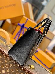 Louis Vuitton ONTHEGO Small Tote Bicolor Monogram Black M45659 25cm  - 2