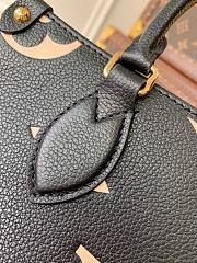 Louis Vuitton ONTHEGO Small Tote Bicolor Monogram Black M45659 25cm  - 6