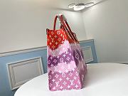 Louis Vuitton ONTHEGO Large Tote Multicolor Purple Red M45121 41cm  - 3