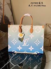 Louis Vuitton ONTHEGO The Pool Large Blue M57639 41cm  - 1
