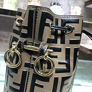 Fendi FF Mon Tresor Calfskin Brown 8066 18cm - 4