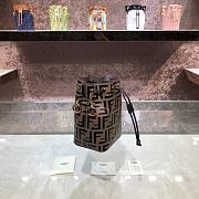 Fendi FF Mon Tresor Calfskin Brown 8066 18cm - 2