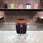 Fendi FF Mon Tresor Denim Embroidered Navy 8066 18cm - 1