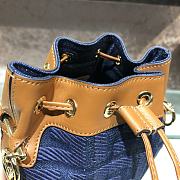 Fendi FF Mon Tresor Denim Embroidered Navy 8066 18cm - 6