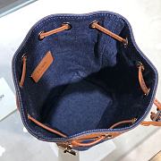 Fendi FF Mon Tresor Denim Embroidered Navy 8066 18cm - 4