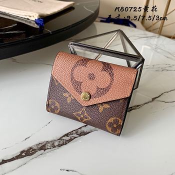 Louis Vuitton ZOÉ WALLET Monogram Reverse Giant M80725 9.5cm