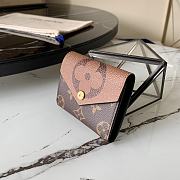 Louis Vuitton ZOÉ WALLET Monogram Reverse Giant M80725 9.5cm - 6