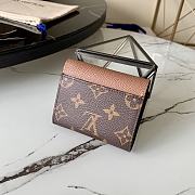 Louis Vuitton ZOÉ WALLET Monogram Reverse Giant M80725 9.5cm - 4