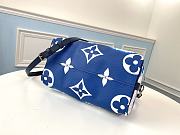 Louis Vuitton Escale Speedy Bandoulière Blue M45146 30cm - 4