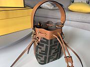Fendi FF Mon Tresor Denim Embroidered Green 8066 18cm - 4
