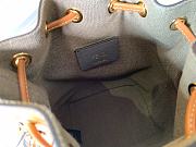 Fendi FF Mon Tresor Denim Embroidered Green 8066 18cm - 3
