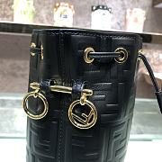 Fendi FF Mon Tresor Calfskin Black 8066 18cm - 5