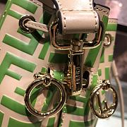 Fendi FF Mon Tresor Calfskin Green 8066 18cm - 5