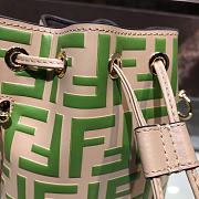 Fendi FF Mon Tresor Calfskin Green 8066 18cm - 2