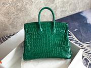 Hermès Platinum Bag Brikin Crocodile Pattern 30002800 30cm - 5