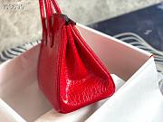 Hermès Platinum Bag Brikin Crocodile Pattern 30002801 30cm - 5