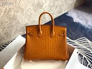 Hermès Platinum Bag Brikin Crocodile Pattern 30002802 30cm - 5