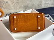 Hermès Platinum Bag Brikin Crocodile Pattern 30002802 30cm - 2