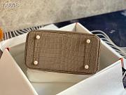 Hermès Platinum Bag Brikin Crocodile Pattern 30002803 30cm - 4