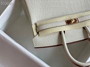 Hermès Platinum Bag Brikin Crocodile Pattern 30002804 30cm - 6