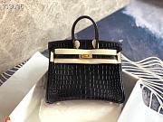 Hermès Platinum Bag Brikin Crocodile Pattern 30002805 30cm - 6