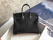 Hermès Platinum Bag Brikin Crocodile Pattern 30002805 30cm - 5