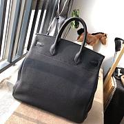 Hermès Birkin HAC Black Gold Buckle 40cm - 5