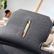 Hermès Birkin HAC Black Gold Buckle 40cm - 3