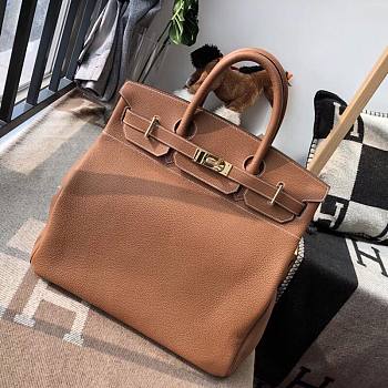 Hermès Birkin HAC Earthy Gold Buckle 40cm