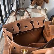 Hermès Birkin HAC Earthy Gold Buckle 40cm - 5