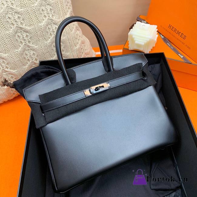 Hermès Birkin Smooth Leather Black 30cm - 1