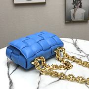 Bottega Veneta Gold Chain Cassette Cobalt 44048 26cm - 4