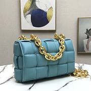 Bottega Veneta Gold Chain Cassette Spearmint 44048 26cm - 6