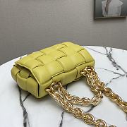 Bottega Veneta Gold Chain Cassette Seagrass  44048 26cm - 4